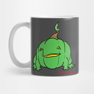 Frog O Lantern (green) Mug